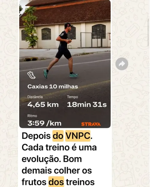 Print de treino